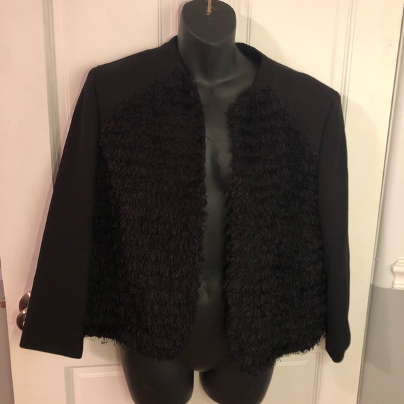 Nine West Jackets & Blazers - Nine West women’s black size 14 jacket/blazer.